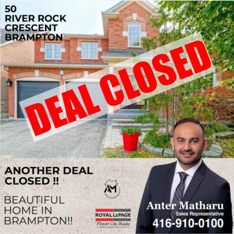brampton real estate agent got the deal closed with a brampton property